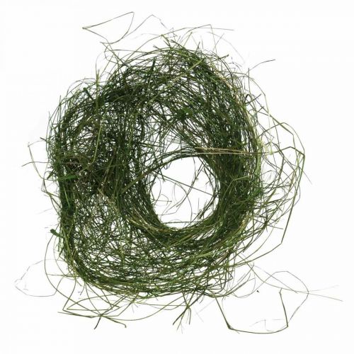 Floristik24 Manchette bouquet manchette bouquet vert gazon Ø25cm 6pcs