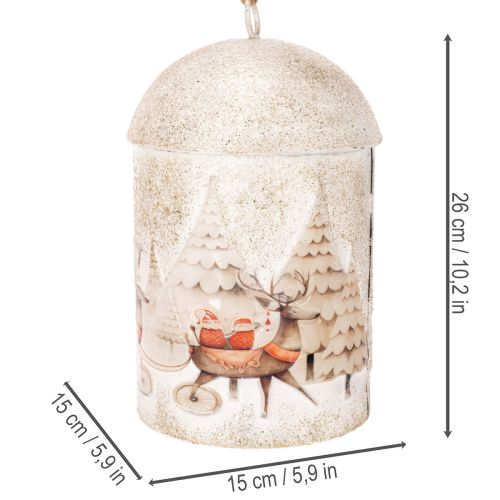 Cloche décorative de Noël en