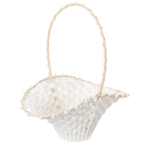 Panier de demoiselle d'honneur 24 cm x 17 cm | Floristik24.fr