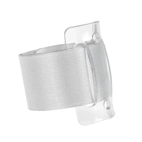 Article Bijoux de mariage, ruban de corsage blanc, 2 pièces