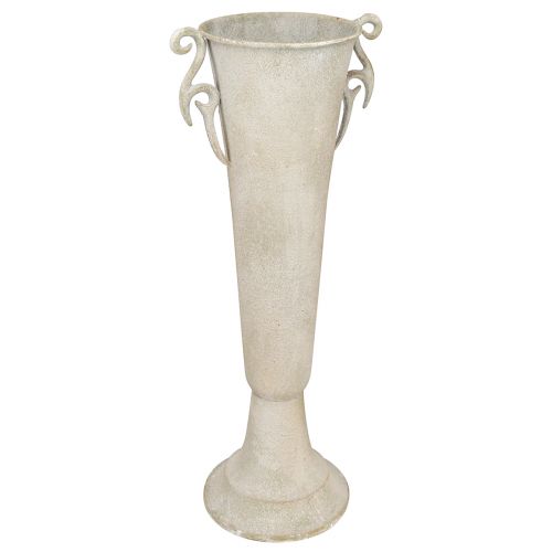 Floristik24 Trophée décoratif haut vase coupe antique métal gris Ø15cm H50cm