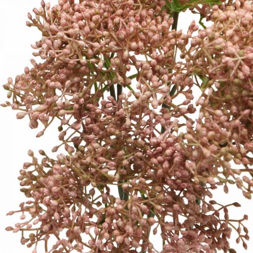 Article Branche artificielle de fleur de sureau rose 52cm 4pcs