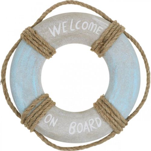 Floristik24 Déco Maritime Bouée Déco Nautique Déco Bois Ø30cm