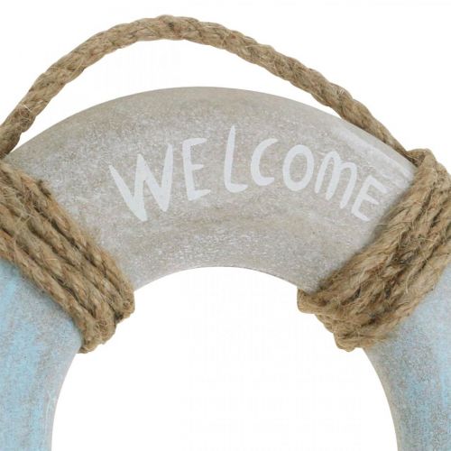 Floristik24 Déco Maritime Bouée Déco Nautique Déco Bois Ø30cm