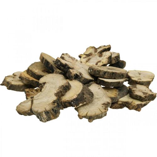 Floristik24 Disques en bois déco racine bois parsemer décoration bois 3-8cm 500g