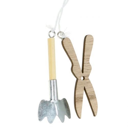 Floristik24 Cintre en bois outils de jardin 5pcs