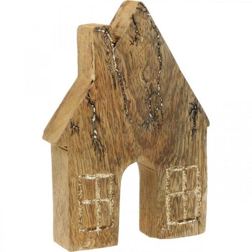 Floristik24 Décoration de maison en bois Maison de Noël décoration de maison en bois support en bois H15cm