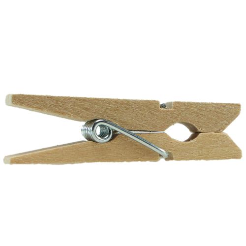 Article Pince en bois mini pince à linge pince décorative 3,5 cm 50 pcs