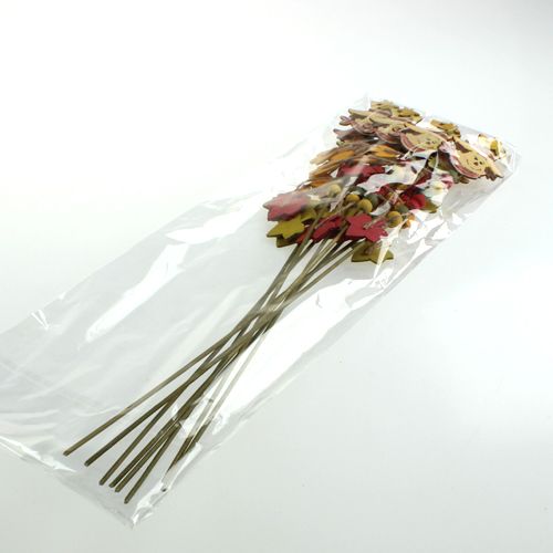 Floristik24 Mâle en bois 7,5cm sur le bâton 8pcs