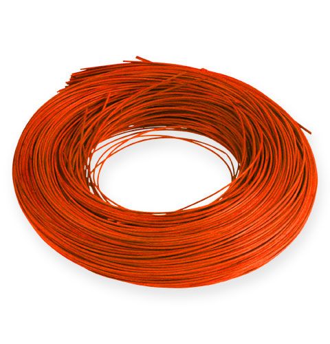 Floristik24 Canne rotin orange 1.3mm 250g