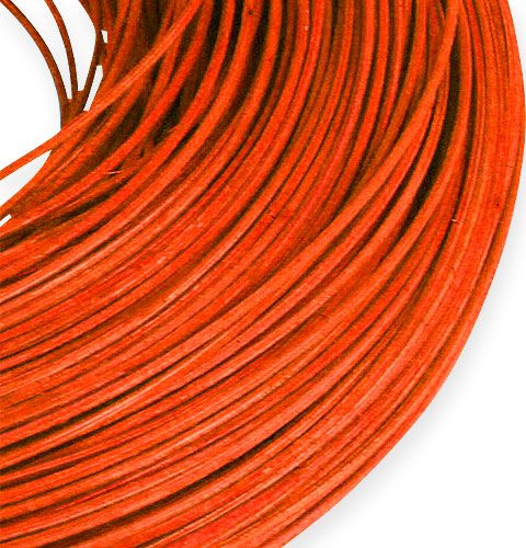 Floristik24 Canne rotin orange 1.3mm 250g