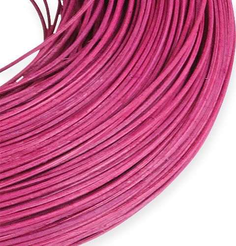 Floristik24 Moelle de rotin rose 1,3 mm 250 g