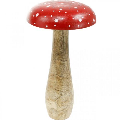 Piquet de jardin champignon rouille tue-mouche automne décoration  jardin 47cm-00811