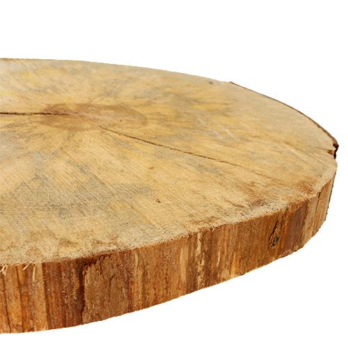 Floristik24 Disque en bois naturel 25cm - 30cm