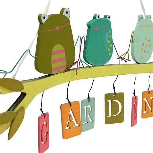 Floristik24 Écriteau en bois Garden, 30 cm x 16 cm, 3 p.