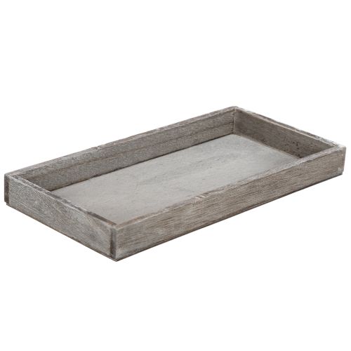 Plateau rectangulaire, idéal pour la cuisine et le salon, 30 cm, lot de 4