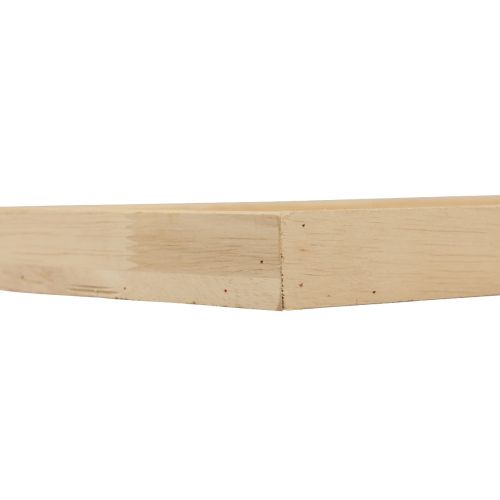 Floristik24 Plateau en bois plateau décoratif bois rectangulaire naturel 50×17×2.5cm