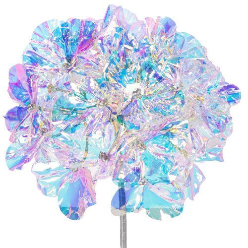 Branche de Fleurs Artificielles Hortensia en Couleurs Irisées 36 cm Lot de 2 acheter | Floristik24.fr