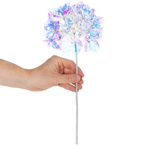 Branche de Fleurs Artificielles Hortensia en Couleurs Irisées 36 cm Lot de 2 | Floristik24.fr