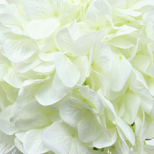 Floristik24 Hortensia grand blanc artificiel L110cm