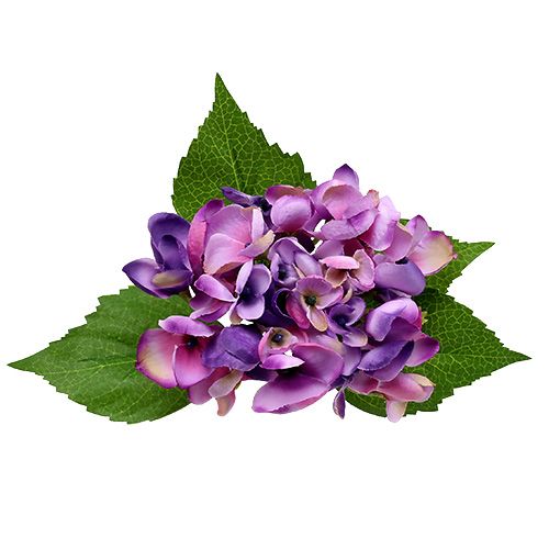 Floristik24 Hortensia violet 33cm 1p