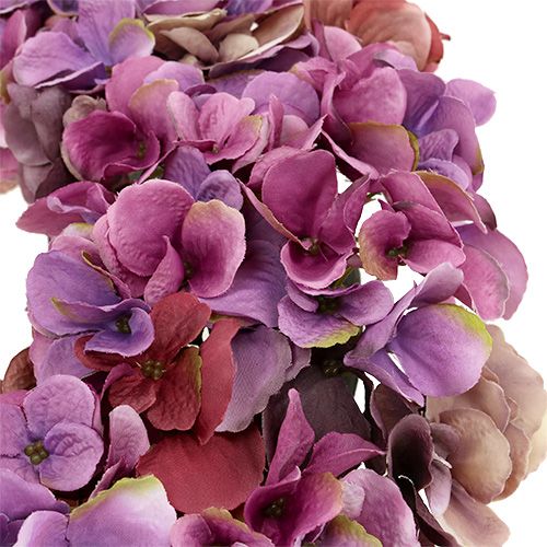 Article Chapelet d’hortensia Ø35cm Violet, mauve