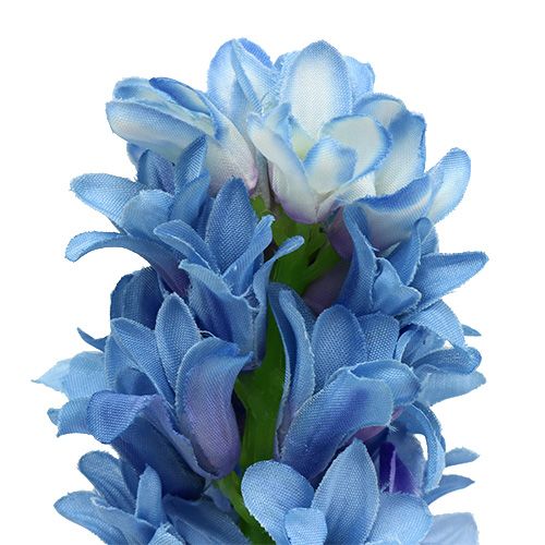 Article Jacinthe artificielle bleu, blanc 31cm 3pcs