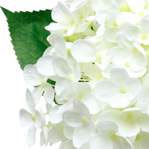 Floristik24 Hortensia artificiel blanc 53cm
