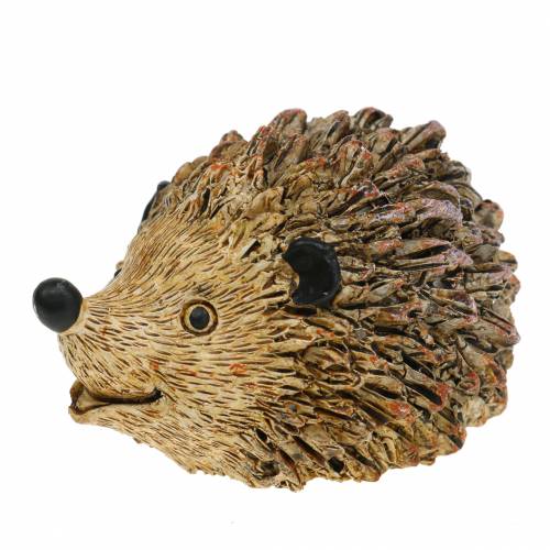 Floristik24 Figure de décoration hérisson nature 6,5cm