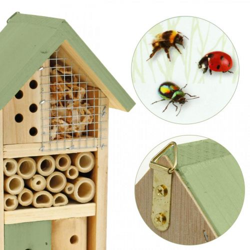 Maison en bois pour équation d'insectes, nids, boîte, ruche, abri pour  insectes, boîte à insectes, maison, outils de miel, décoration de jardin