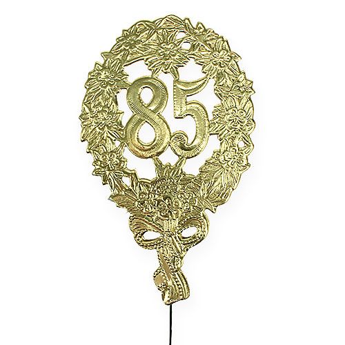 Anniversaire numéro 85 Ø8cm 10pcs
