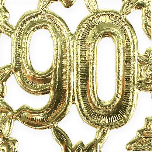 Article Numéro d&#39;anniversaire 90 Ø8cm 10pcs