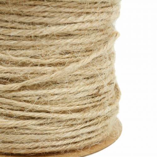 Floristik24 Cordon de jute naturel Ø2mm 50m