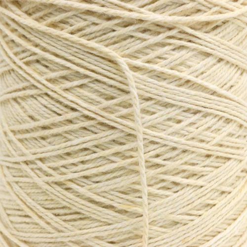 Floristik24 Corde de jute Ficelle de jute Corde de jute Blanchi environ 1,5 kg