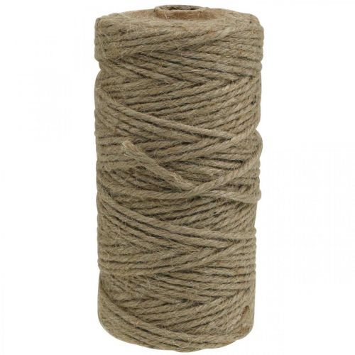 Floristik24 Cordon de jute naturel, fibre naturelle, cordon décoratif Ø4mm 100m