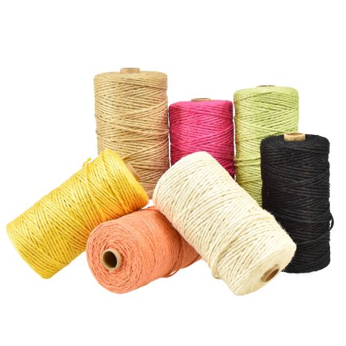 Ruban de jute ruban de jute ruban décoratif en jute Ø3mm 200m
