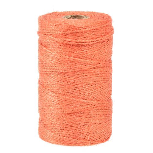 Article Ruban de jute cordon de jute ruban de jute orange Ø2mm 200m