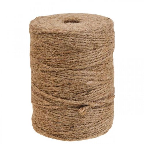 Floristik24 Corde de jute Corde de jute Corde de jute naturelle décorative Ø3mm L150m