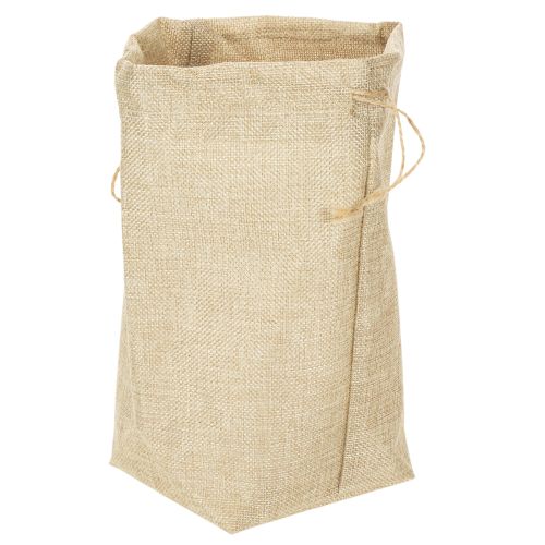 Sac en jute 13,5 × 11 cm H 25 cm | Floristik24.fr