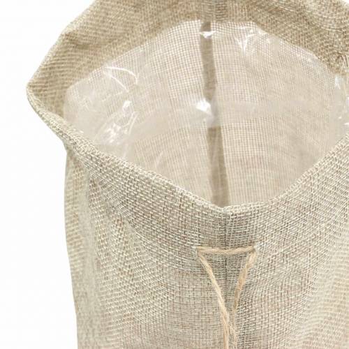 Article Sac de jute 20 × 10cm H30cm sac cadeau