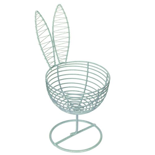 Article Lapin en fil de fer ajouré, objet décoratif idéal pour le printemps et Pâques, 16 cm, lot de 3.