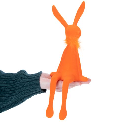 Article Lapins de Pâques à poser sur une étagère, décoratifs pour le salon, décoration de Pâques, à asseoir, 36 cm, lot de 2