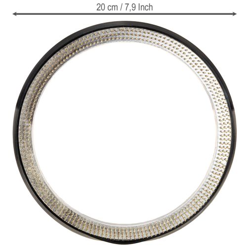 Floristik24 Bague Kenzan avec picots en laiton, ronde, Ø200mm