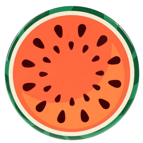 Article Ensemble de 6 sous-verres en forme de fruits, motif fruits, décoration de table, cuisine et salon, 10 cm.