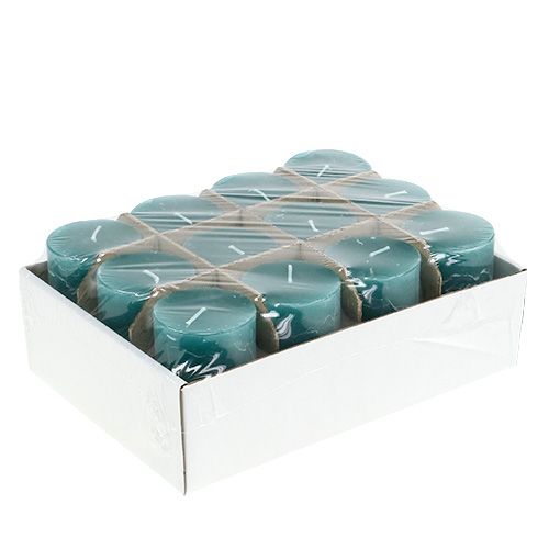 Floristik24 Bougie Essence 50mm x 80mm teintée 12pcs