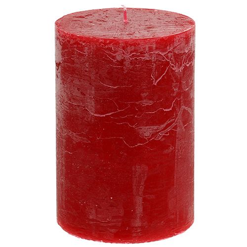 Bougie rouge 100mm x 150mm teinte 4pcs-28284