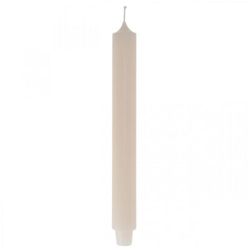 Bougie longue table bougie tige bougie crème Ø3cm H29cm