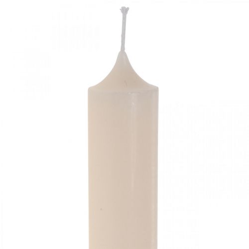Bougie longue table bougie tige bougie crème Ø3cm H29cm
