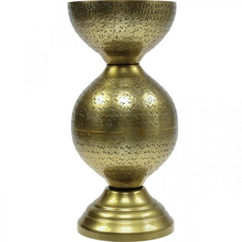 Article Bougeoir oriental photophore métal 25cm