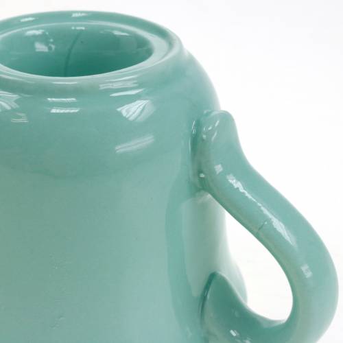 Floristik24 Bougeoir coupe Ø7.5cm H6cm vert 3pcs